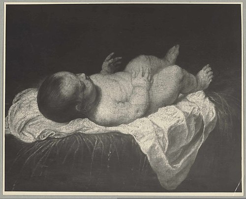 Infant Sleeping, 1660, Bartolomé Esteban Murillo