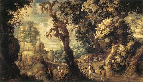 Baptism of the Moorish Chamberlain, 1650, Gillis d'Hondecoeter