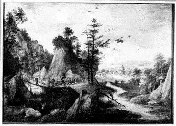 mountain Landscape, 1616, Gillis d'Hondecoeter