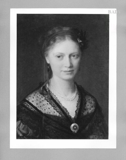 Bildnis der Maria Schick, 1870, Rudolf Schick
