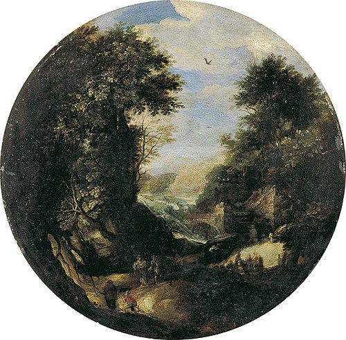 Paysage, 1600, Jan Tielens