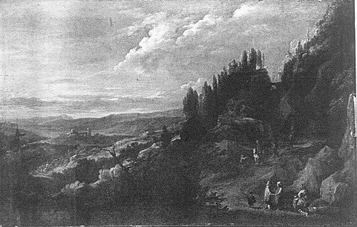 Gebirgslandschaft, 1605, Jan Tielens