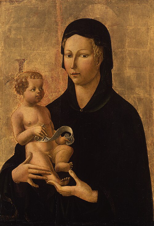 The Virgin and Child, , Paolo Uccello