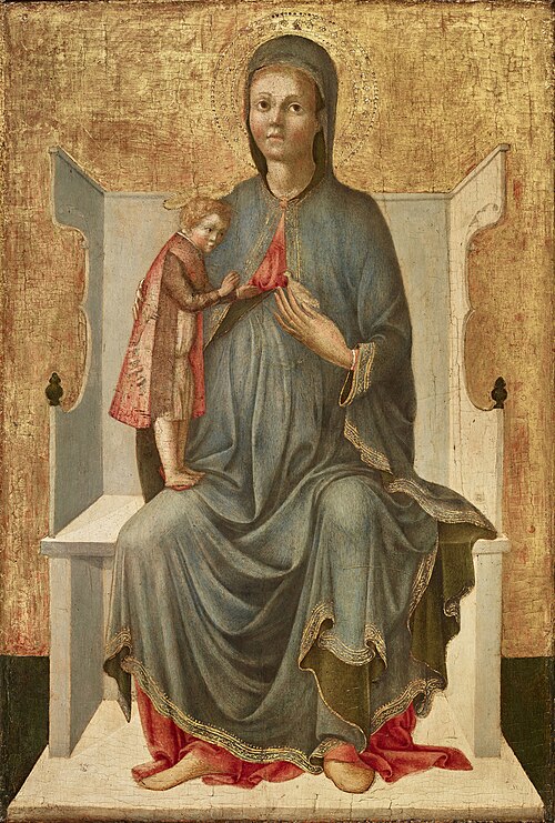 Madonna with Child, 1430, Paolo Uccello