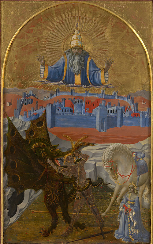 Saint Georges et le Dragon, 1423, Paolo Uccello