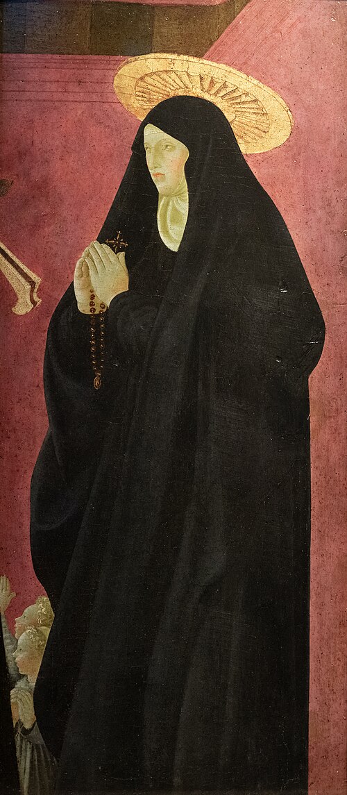 Saint and Two Children, Fragment, 1435, Paolo Uccello