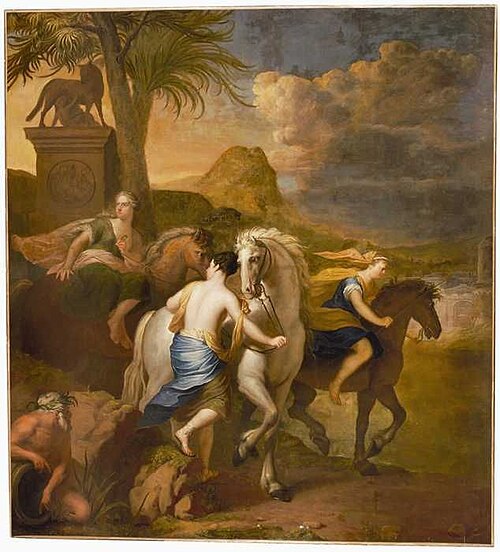 Cloelia aan de Tiber, , Elias van Nijmegen