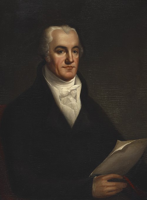 Portrait of Joel Barlow, 1805, Robert Fulton
