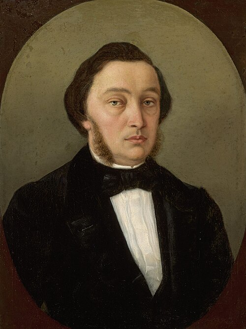 Portrait of a man with side-whiskers, , Henryk Siemiradzki