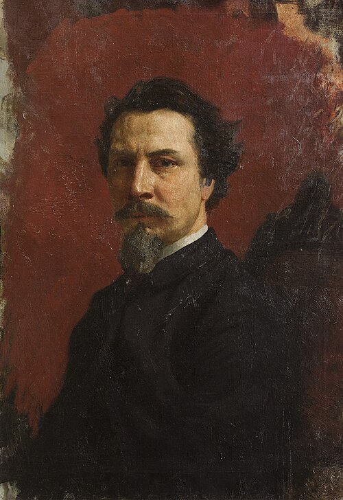 Autoportrait, 1876, Henryk Siemiradzki