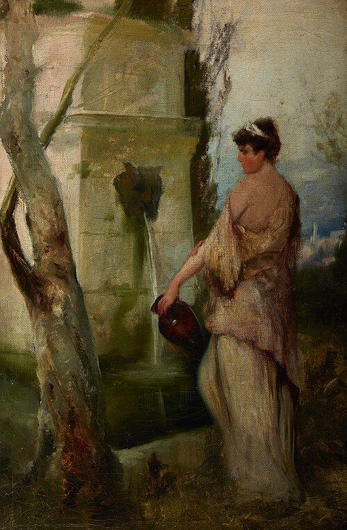 Girl at the Well, 1889, Henryk Siemiradzki