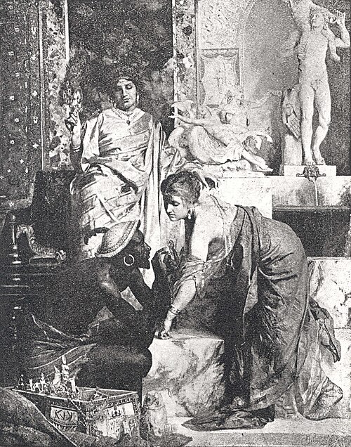 Selling Amulets., 1875, Henryk Siemiradzki