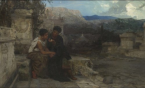 Night at Pompei, 1883, Henryk Siemiradzki