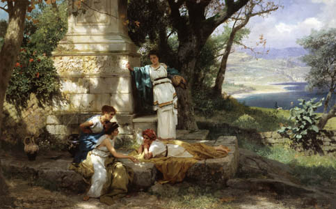 Dicing, 1899, Henryk Siemiradzki