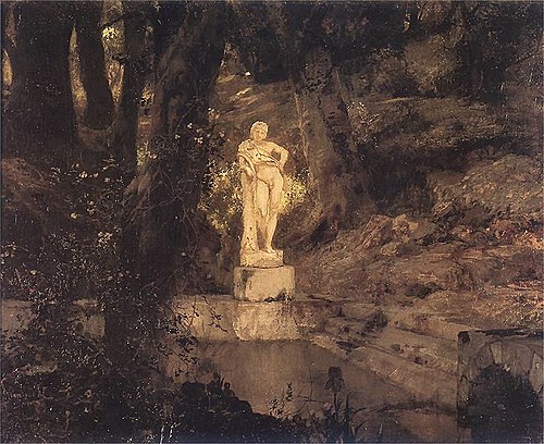 Faun's pond, 1881, Henryk Siemiradzki