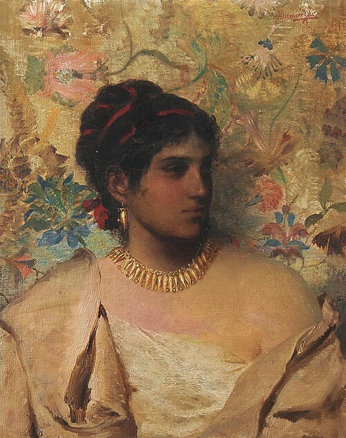 Gypsy woman, 1877, Henryk Siemiradzki