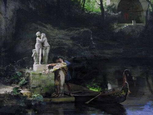 Following the example of the gods., 1879, Henryk Siemiradzki