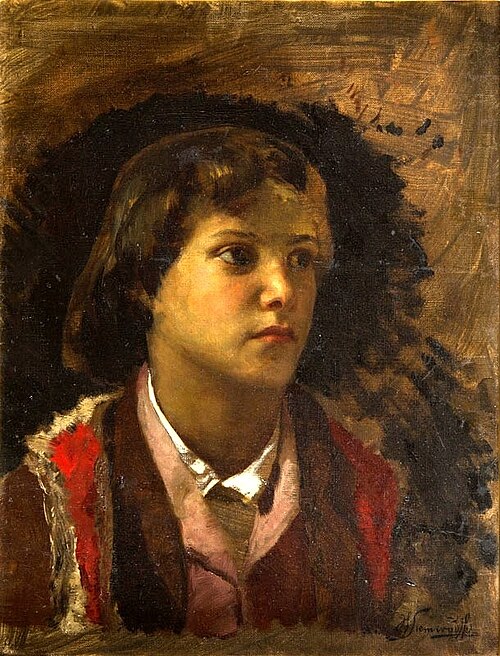 Young Highlander from the Sabini Mountains, 1889, Henryk Siemiradzki