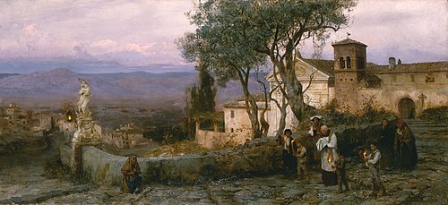 Avec viatique., 1889, Henryk Siemiradzki