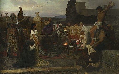 Le Martyre des saints Timothée et Maura., 1885, Henryk Siemiradzki