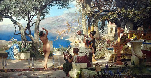 Danse des épées, 1881, Henryk Siemiradzki