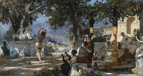 Danse des épées, 1879, Henryk Siemiradzki