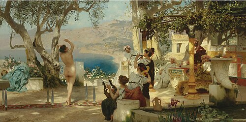 Danse des épées, 1887, Henryk Siemiradzki