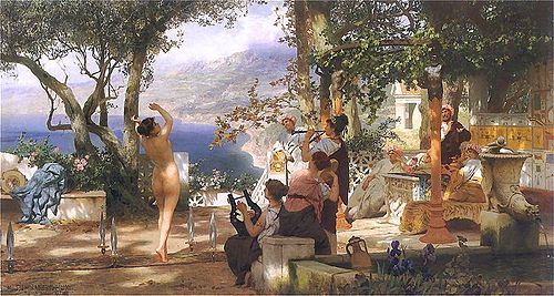 Danse des épées, 1898, Henryk Siemiradzki