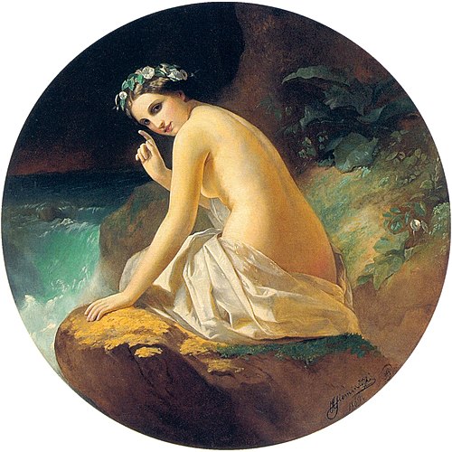 Nymph, 1869, Henryk Siemiradzki