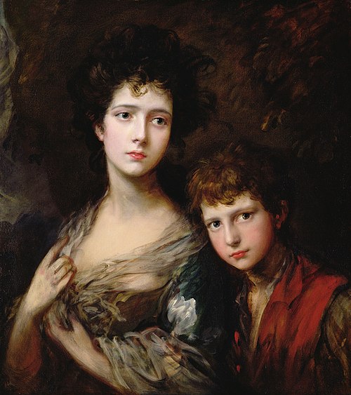 Elizabeth and Thomas Linley, 1768, Thomas Gainsborough