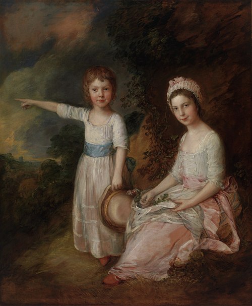 Portrait of The Charleton Children, 1770, Thomas Gainsborough