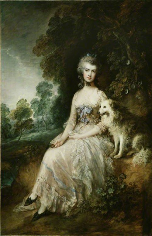 Mrs Mary Robinson (Perdita), 1781, Thomas Gainsborough