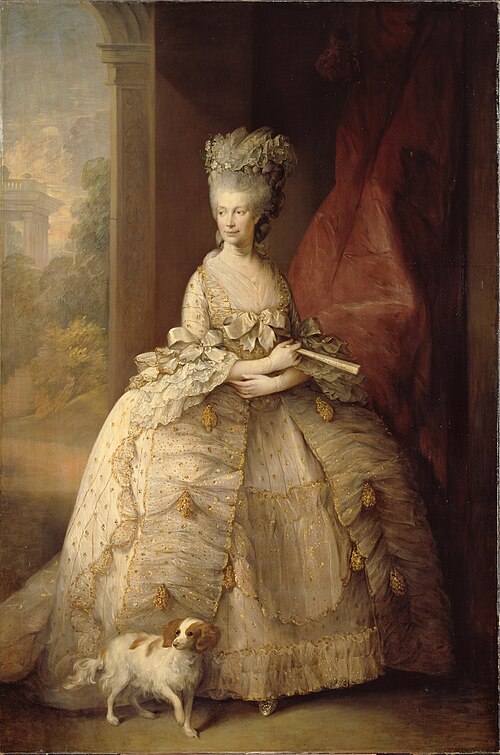 Portrait of Queen Charlotte of England, 1781, Thomas Gainsborough