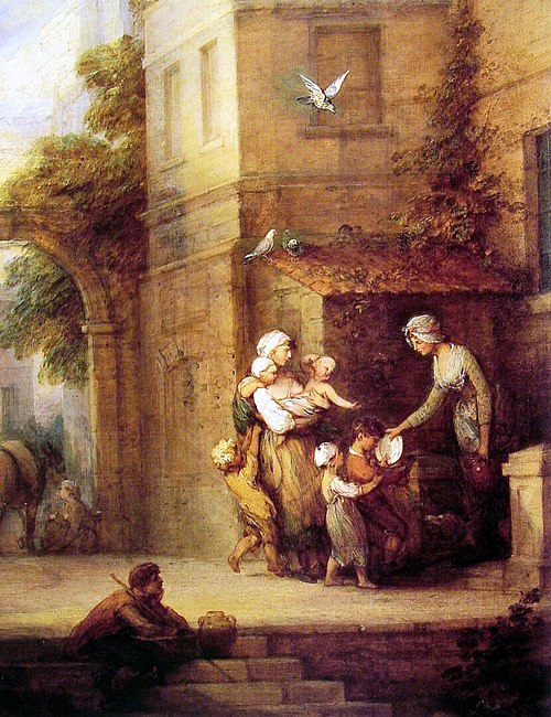 Charity relieving Distress, , Thomas Gainsborough