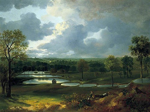 Holywells Park, Ipswich, 1749, Thomas Gainsborough