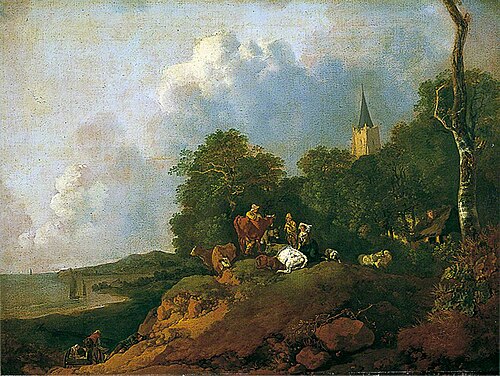 View near the Coast, 1750, Thomas Gainsborough