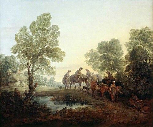 Going to Market, 1769, Thomas Gainsborough