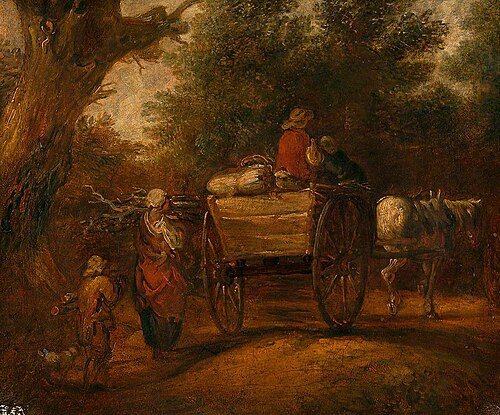 A Country Cart, 1770, Thomas Gainsborough