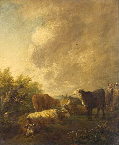 Landscape with Figures, , Thomas Gainsborough