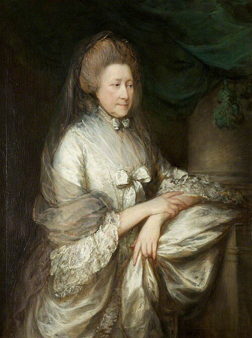 Elizabeth, Viscountess Folkestone (1711–1782), 1779, Thomas Gainsborough