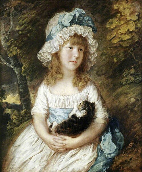 Miss Brummell (traditionally identified as), 1781, Thomas Gainsborough