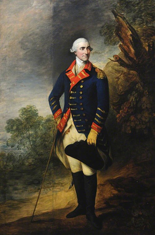 Marshall Henry Seymour Conway (1721–1795), Governor of Jersey (1772–1795), 1780, Thomas Gainsborough