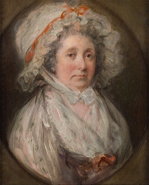 Margaret Gainsborough, née Burr (1728–1797), 1785, Thomas Gainsborough
