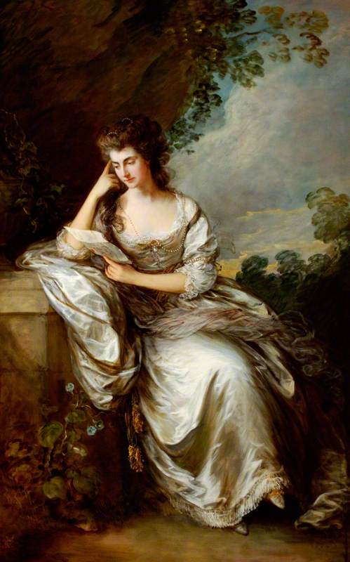 Frances Browne (1746–1811), Mrs John Douglas, 1783, Thomas Gainsborough