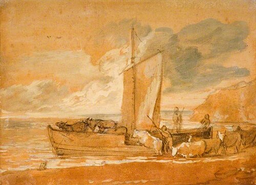 A Cattle Ferry, 1786, Thomas Gainsborough