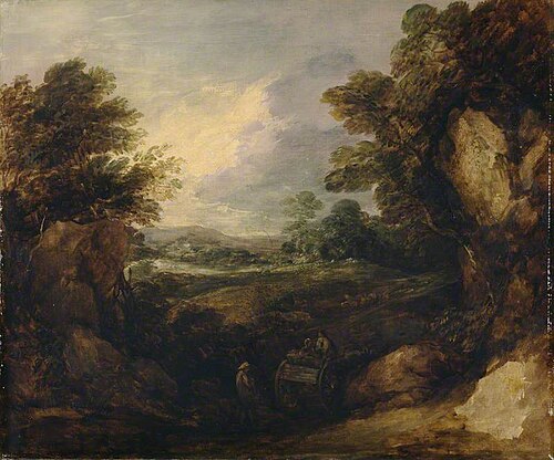 Landscape with Figures, 1784, Thomas Gainsborough