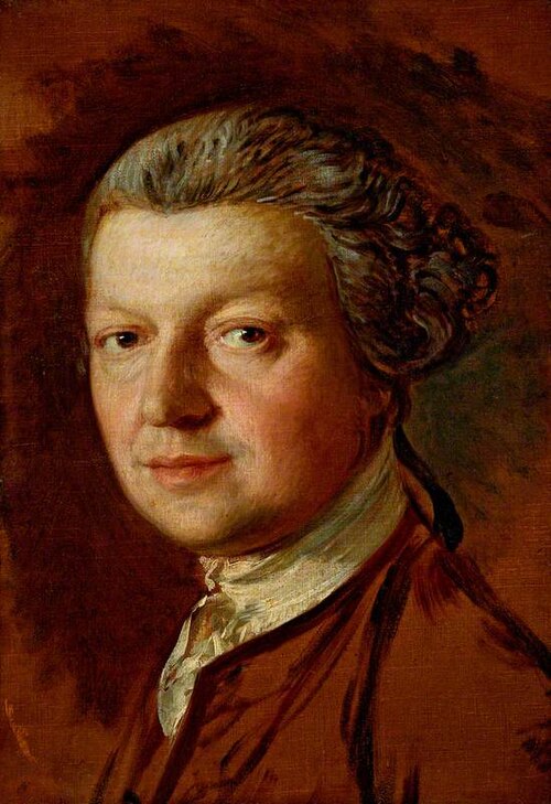John Joshua Kirby (1716–1774), 1755, Thomas Gainsborough