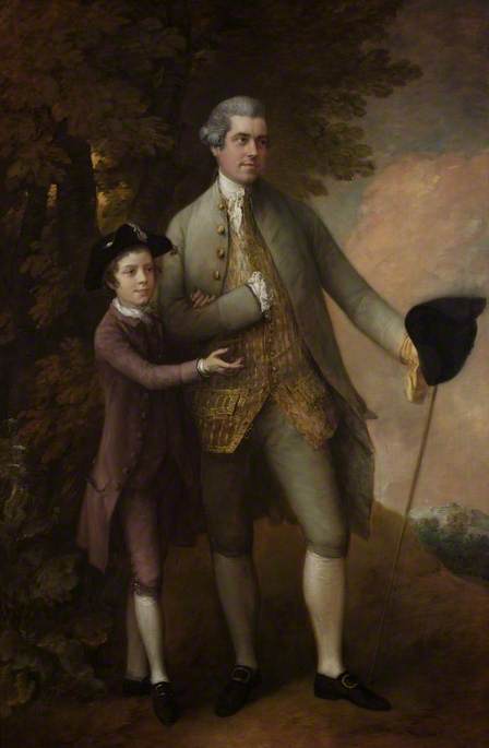 Thomas Rumbold (1736–1791), and Son, , Thomas Gainsborough
