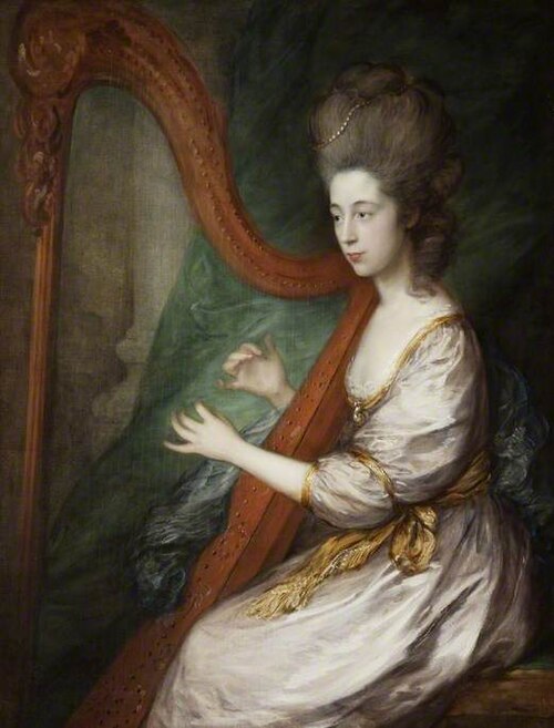 Louisa, Lady Clarges (1760–1809), , Thomas Gainsborough