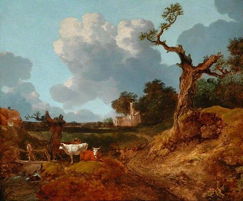 Elmsett Church, Suffolk, 1750, Thomas Gainsborough